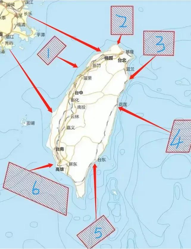解放军3次台海行动示意图叠加,解放军三次台海行动示意图叠加，历史脉络与深远影响