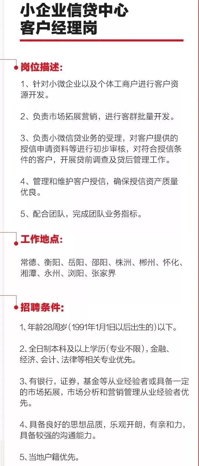 长沙最新招聘信息汇总